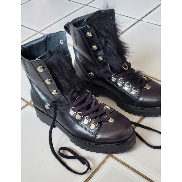 Like New! All Saints Franka Shearling Boots size 36 - Picture 8 of 14